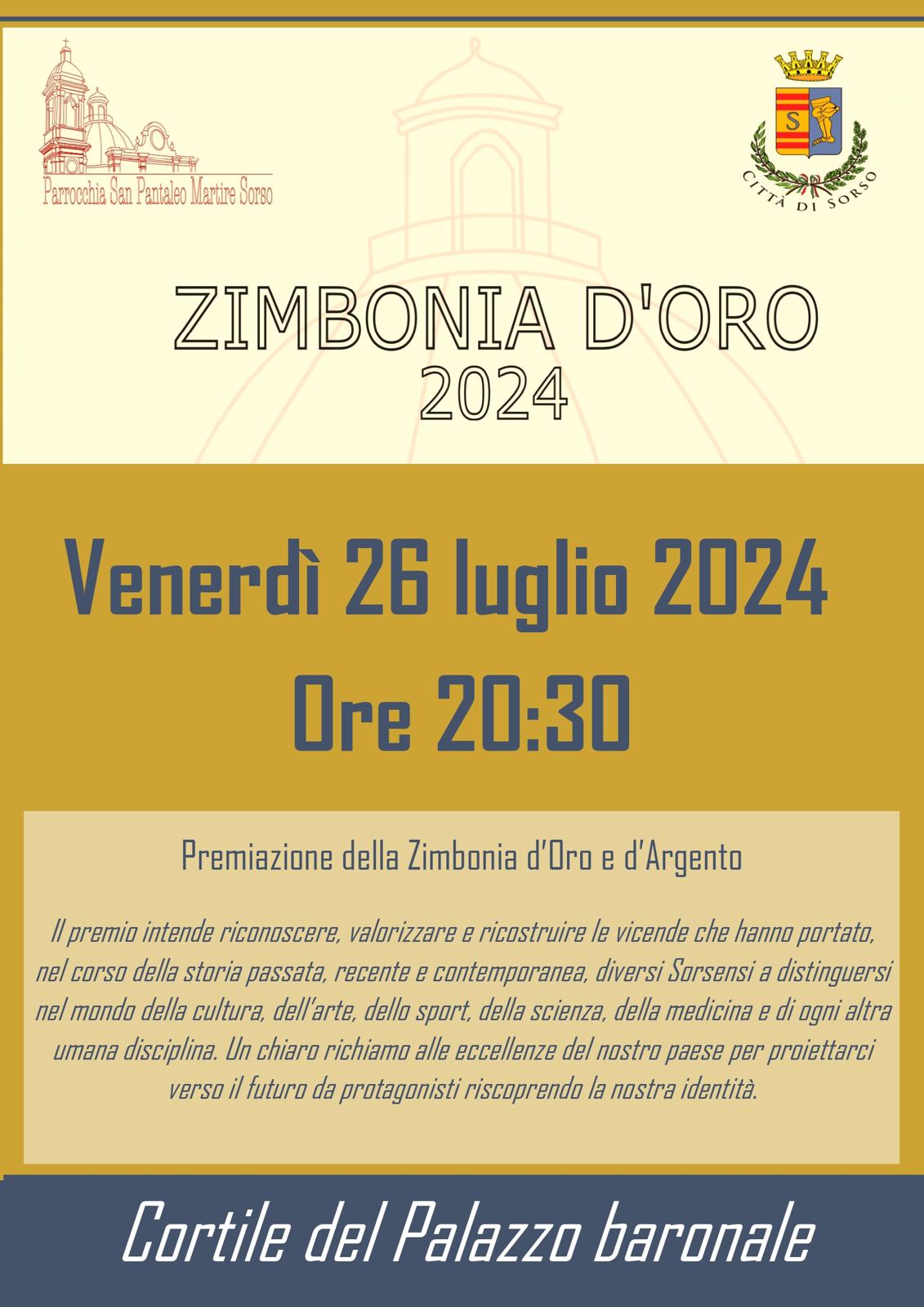 ZIMBONIA D’ORO